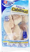 Filet cabillaud surgelé sachet