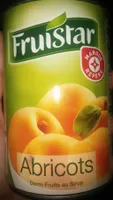 Abricots demi-fruits au sirop boîte 1/2
