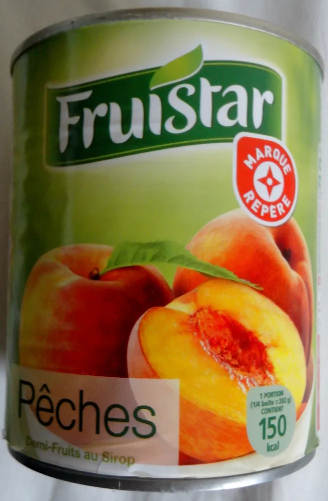 Fruistar - Pêches au sirop