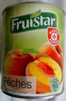 Fruistar - Pêches au sirop