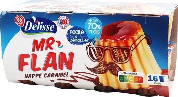 Flan nappé caramel