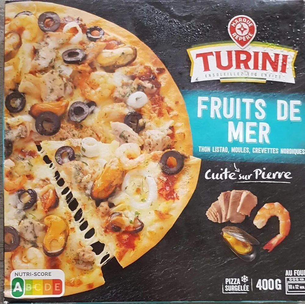Pizza fruit de mer