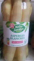 Asperges blanches pelées
