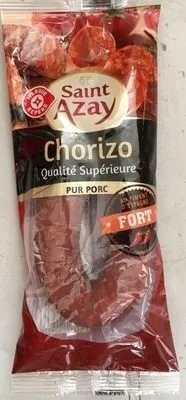 Chorizo Saint Azay fort Pur porc piment d'Espagne