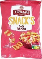 Snacks goût bacon