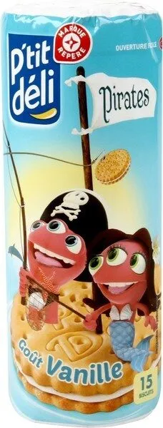 Goûters fourrés à la vanille