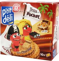 Fourrés ronds chocolat pocket x 20
