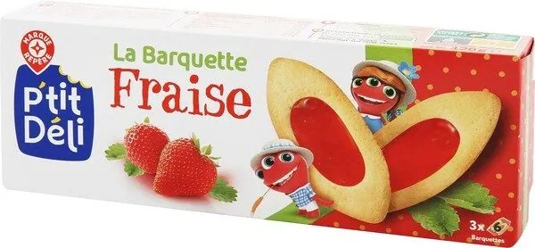Barquettes à la fraise