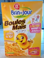 Brin de Jour - Boules maïs enrobées de miel