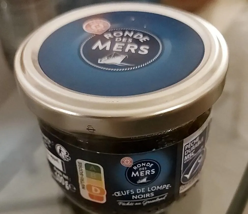 Oeufs de lompe -noirs