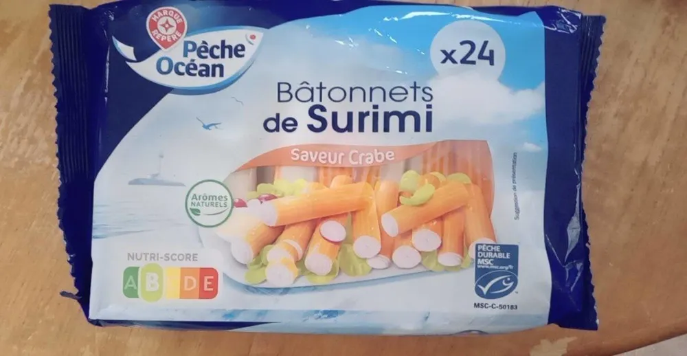 Bâtonnets de Surimi