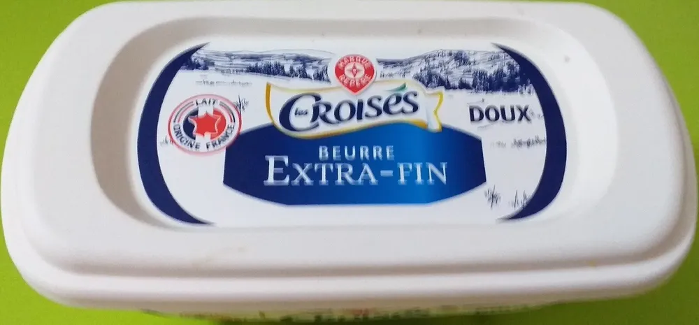 Beurre extra-fin doux - beurrier