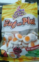 Gélifiés oeufs sur le plat