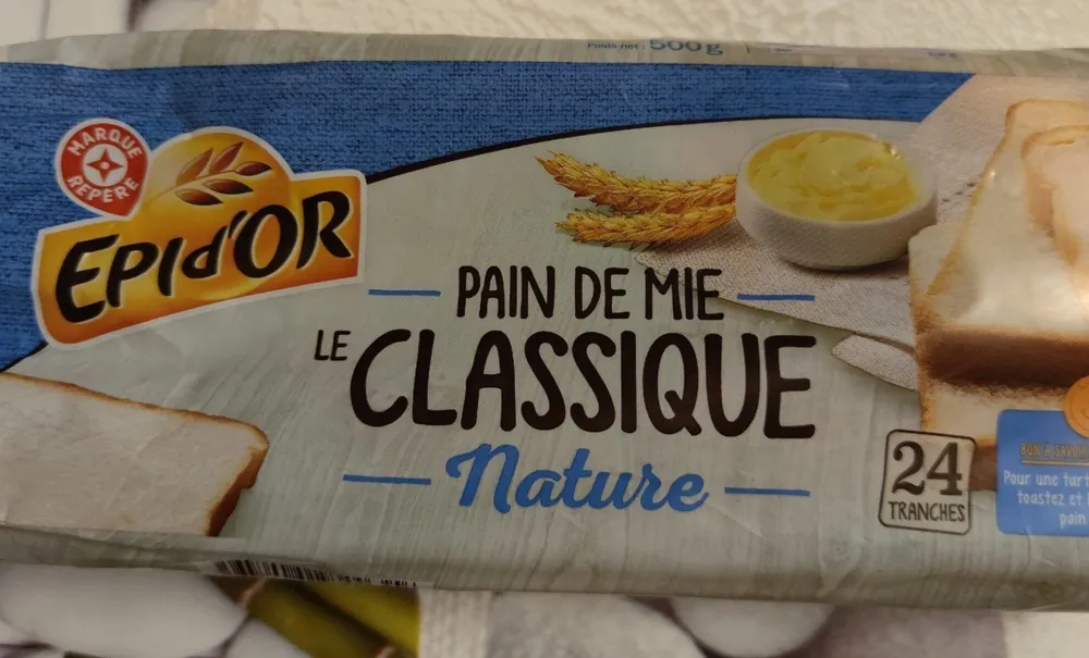 Pain de mie moulé ferme nature