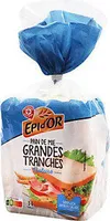 Pain de mie grandes tranches