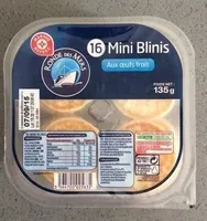 16 mini blinis - Apéritif