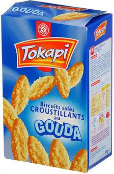 Biscuits Salés Tokapi Gouda, 85g