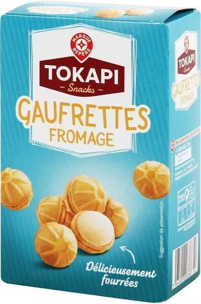 Gaufrettes fourrées au gouda