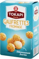 Gaufrettes fourrées au gouda