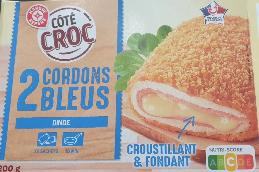 Cordons bleus dinde