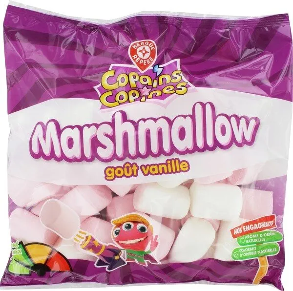 Marshmallows goût vanille