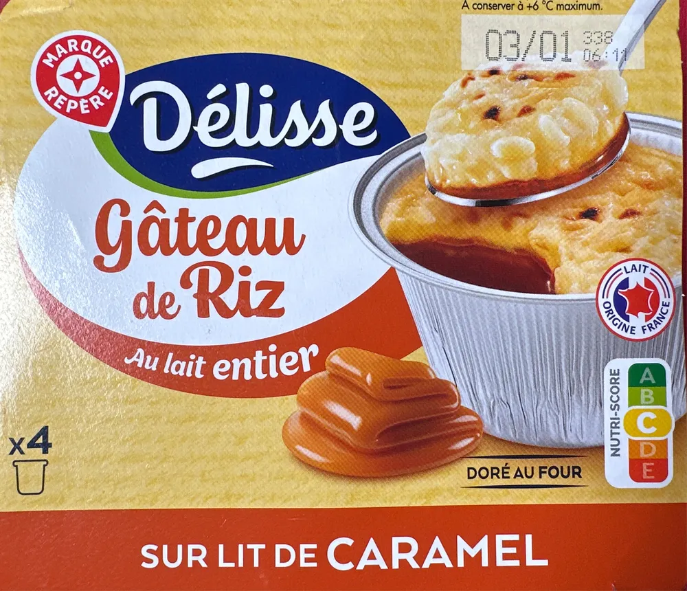 Gâteau de Riz au Caramel