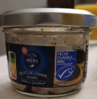 Oeufs de lompes noirs