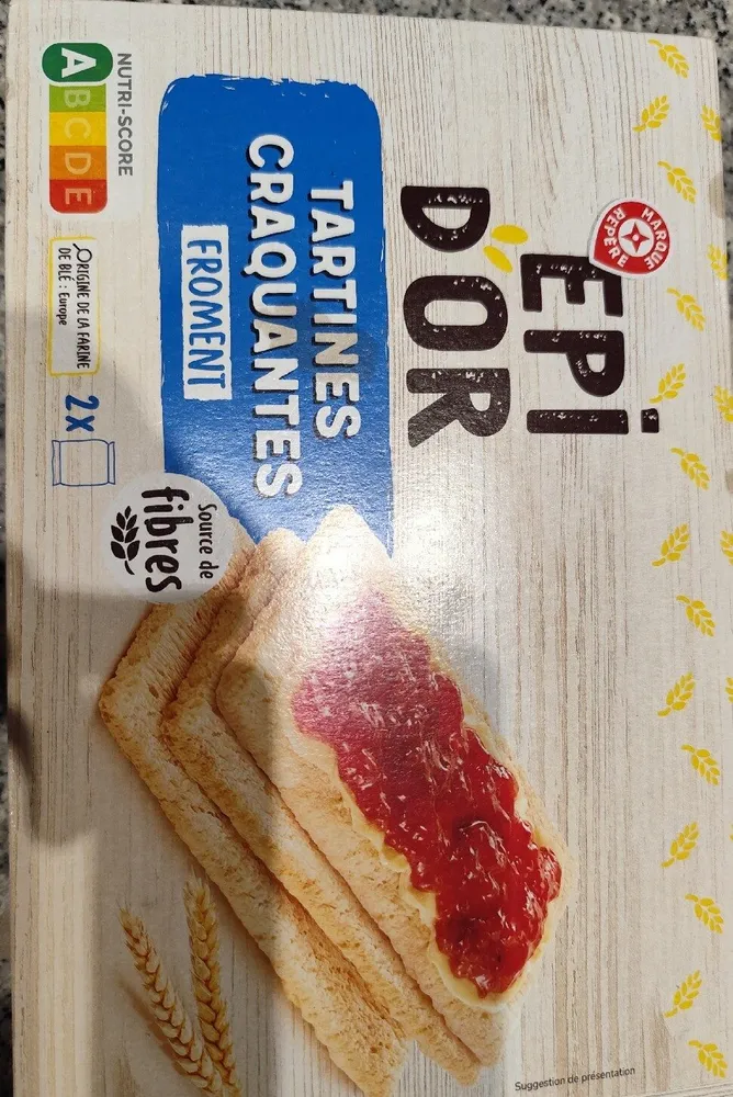 Tartines craquantes froment