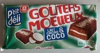 Goûter Moelleux P'tit Déli Coco, x10