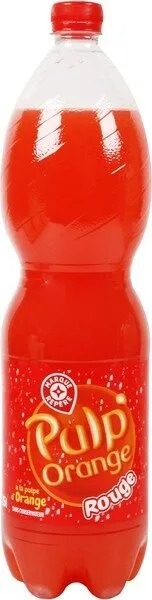 Pulp orange rouge