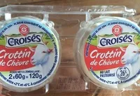 Crottin de chevre Les Croises au lait pasteurisé