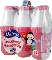 Lait de croissance bouteille