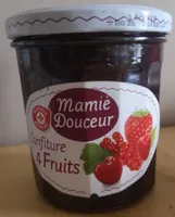 Confiture 4 fruits rouges