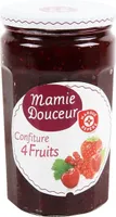 Confiture 4 fruits rouges