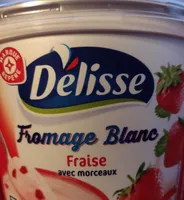 Fromage blanc framboise avec morceaux