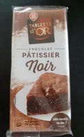 Chocolat pâtissier noir