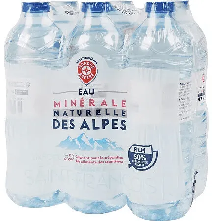 eau minérale naturelle des alpes