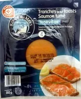 Saumon fumé - Tranches pour toast