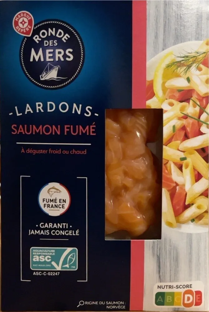 Lardons de Saumon fumé