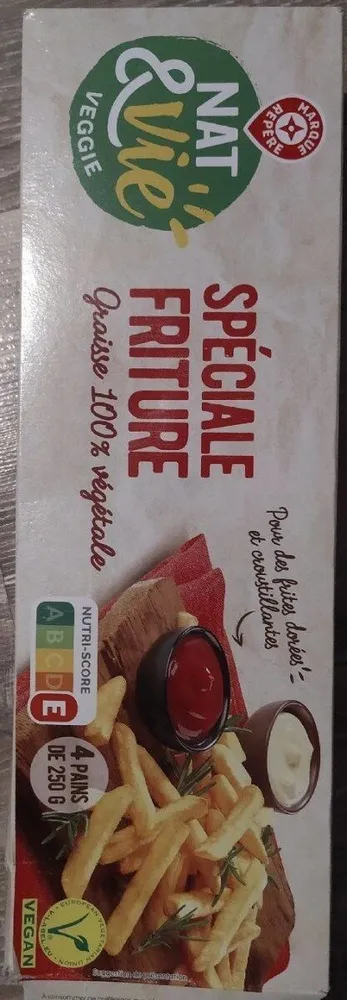 Graisse végétale à frire x 4