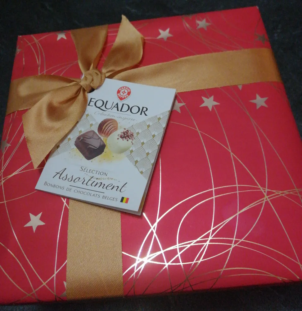 Assortiment de chocolats belges