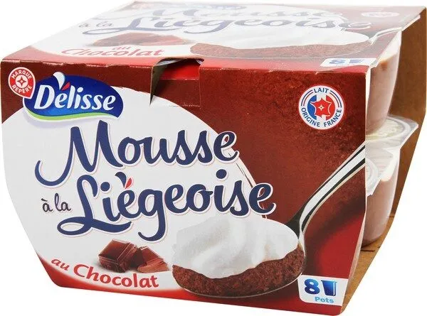 Crèmes à la liégeoise au chocolat