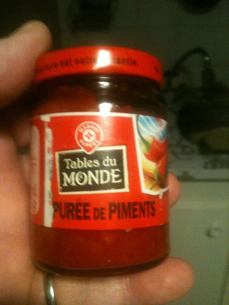 Tables du Monde - Purée de piments