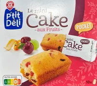 Mini cakes aux fruits
