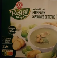 Velouté de poireaux et de pommes de terre