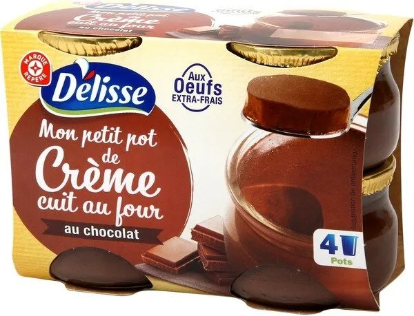 Petit pot de crème chocolat
