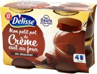 Petit pot de crème chocolat