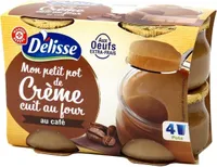 Petit pot de crème café