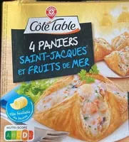 4 Paniers Saint-Jacques et Fruits de Mer