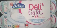 Déli'light brassé Nature (0 % MG) 8 pots
